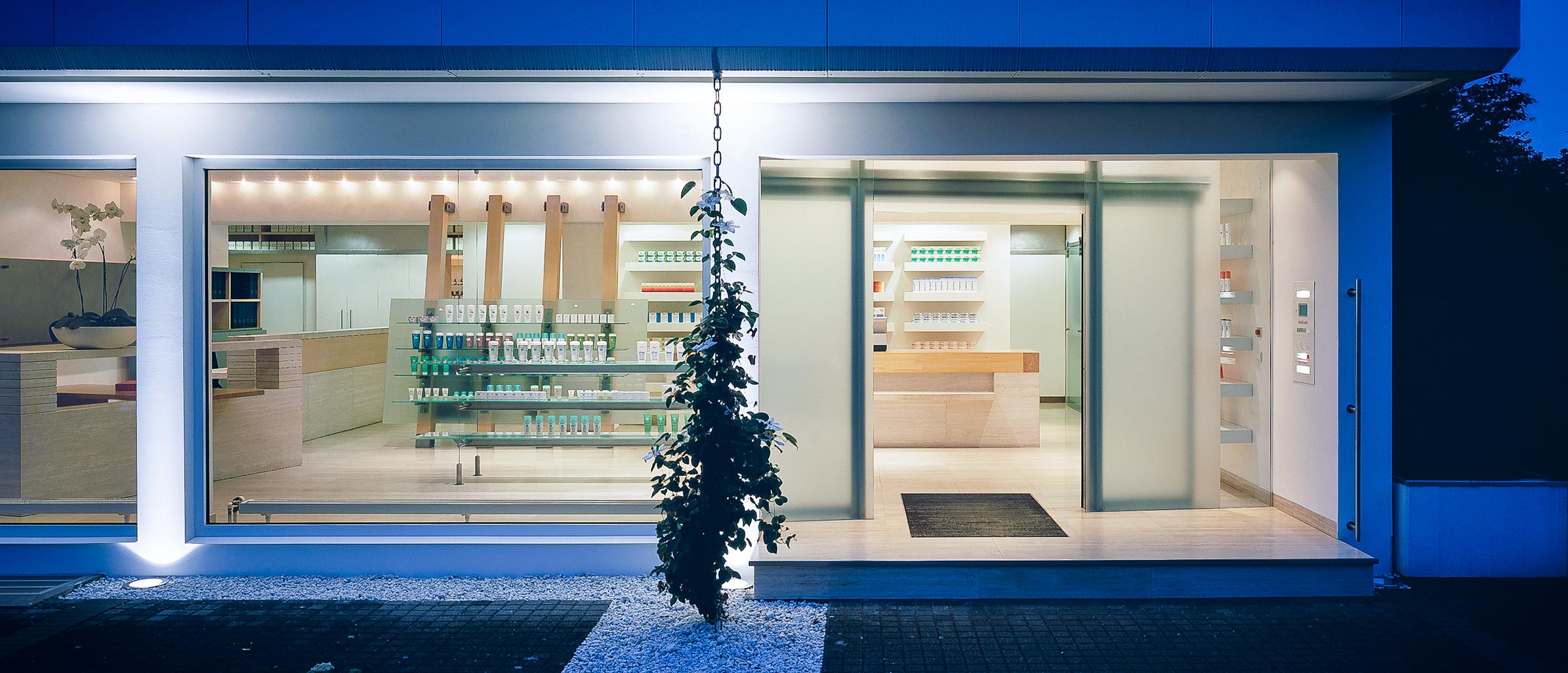 Fassade und Schaufenster