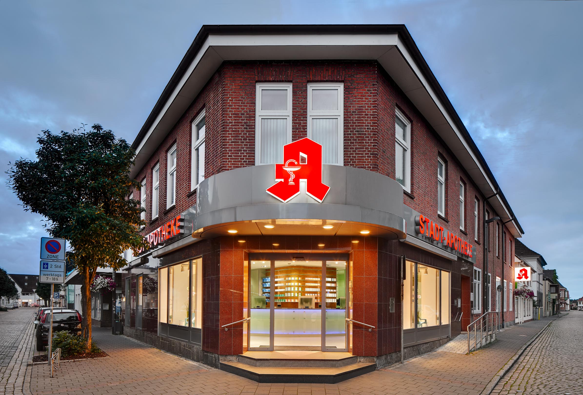 Stadt Apotheke Nortorf – Außenansicht