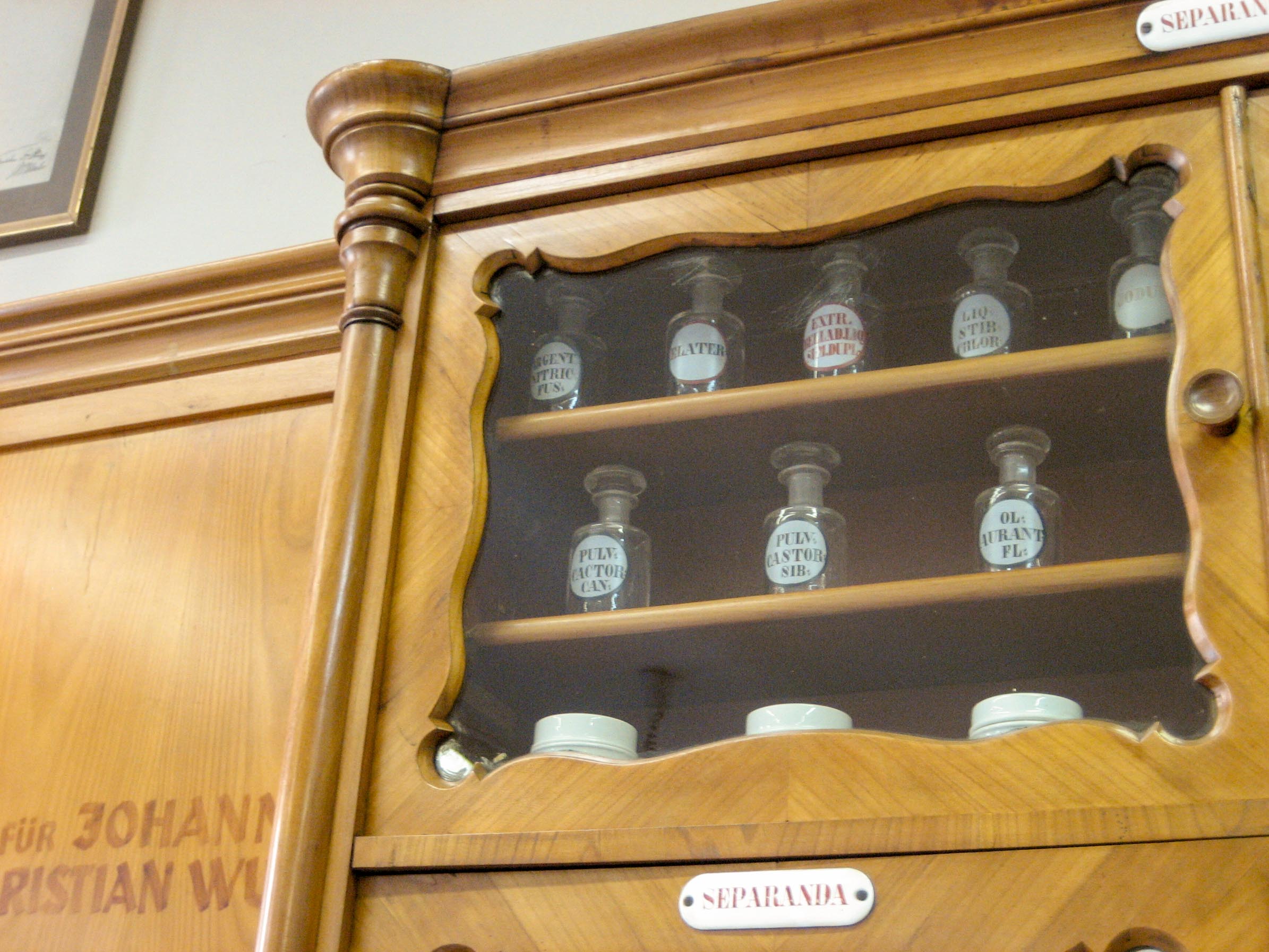 Alte Vitrine