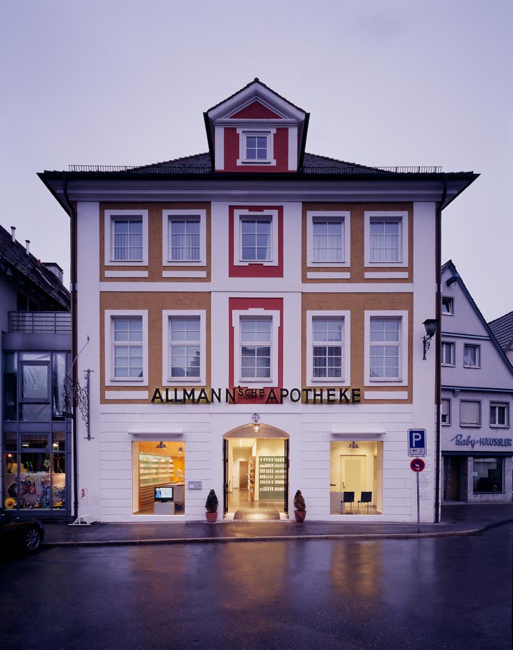 Allmann'sche Apotheke, Gebäude